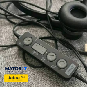 Jabra BIZ 2300 Duo USB – Casque Professionnel pour Centre d’Appel